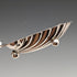 1902 British Antique Sterling Silver Shell Dish 90g Arthur Fenwick